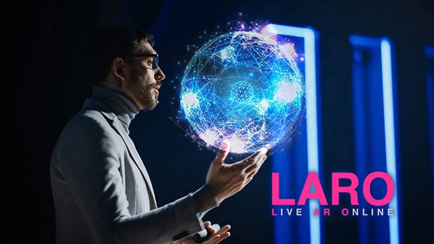 独自開発システム＜第一弾＞『LARO』発表～オンラインイベントで “すきな時、すきな場所に、すきなCG” を～